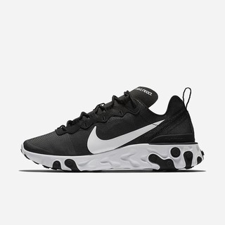 Pantofi Casual Nike React Element 55 Dama Negrii Albi | FPTH-68529